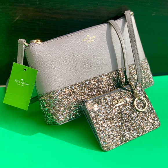 Kate Spade Ramey Greta Court/ Key Chain Wallet Set - Picture 3 of 8